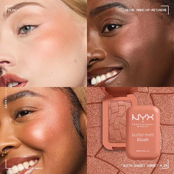 Blush Buttermelt 04.25 Butta Sunset Sorbet NYX PROFESSIONAL MAKEUP