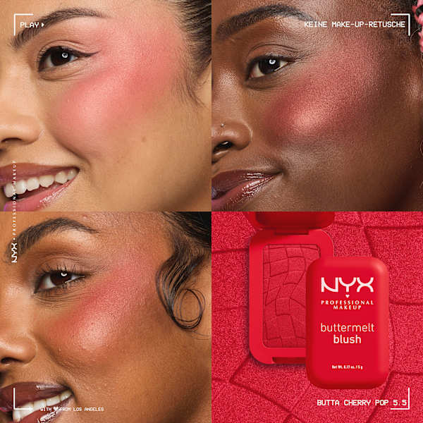 Blush Buttermelt 05.50 Butta Cherry Pop NYX PROFESSIONAL MAKEUP