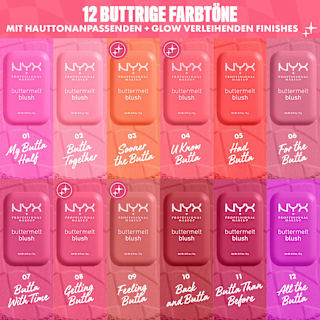 Blush Buttermelt 10 Back and Butta NYX PROFESSIONAL MAKEUP