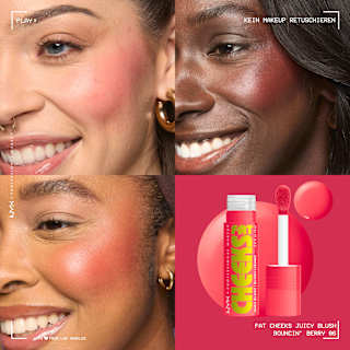 Blush Fat Cheeks Bouncin' Berry 06 NYX PROFESSIONAL MAKEUP