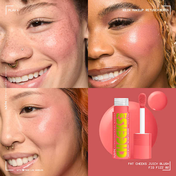 Blush Fat Cheeks Fig Fizz 02 NYX PROFESSIONAL MAKEUP