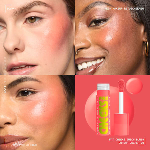 Blush Fat Cheeks Peach Plunge 05 NYX PROFESSIONAL MAKEUP
