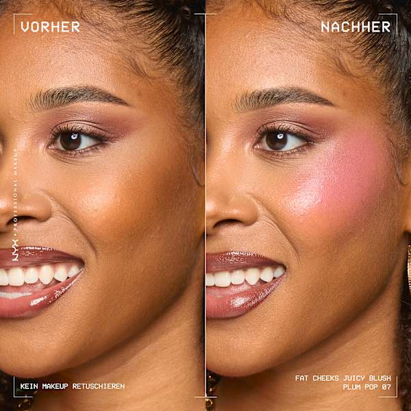 Blush Fat Cheeks Plum Pop 07 NYX PROFESSIONAL MAKEUP
