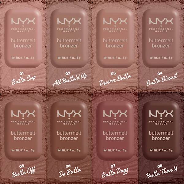 Bronzer Buttermelt Bronze 03 Deserve Butta  NYX PROFESSIONAL MAKEUP
