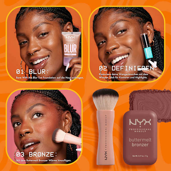 Bronzer Buttermelt Bronze 03 Deserve Butta  NYX PROFESSIONAL MAKEUP