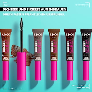 Brow Mascara Thick It Stick It 07 Espresso NYX PROFESSIONAL MAKEUP