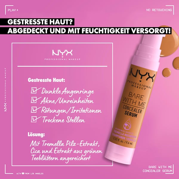 Concealer Serum Bare With Me 01 Fair NYX PROFESSIONAL MAKEUP