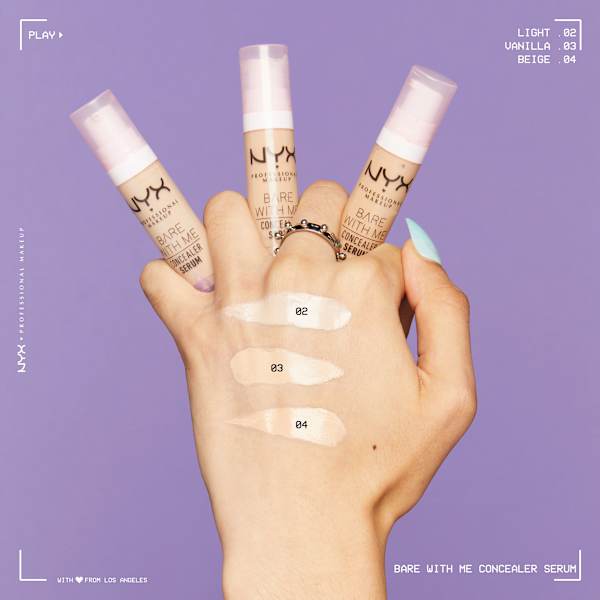 Concealer Serum Bare With Me Light 02 NYX PROFESSIONAL MAKEUP