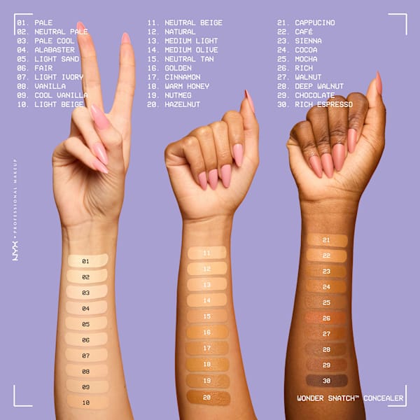 Concealer Wonder Snatch 21 Cappucino NYX PROFESSIONAL MAKEUP
