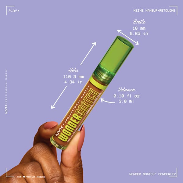 Concealer Wonder Snatch 28 Deep Walnut NYX PROFESSIONAL MAKEUP