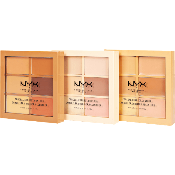 Contouringpalette 3C Color Correcting 04 NYX PROFESSIONAL MAKEUP