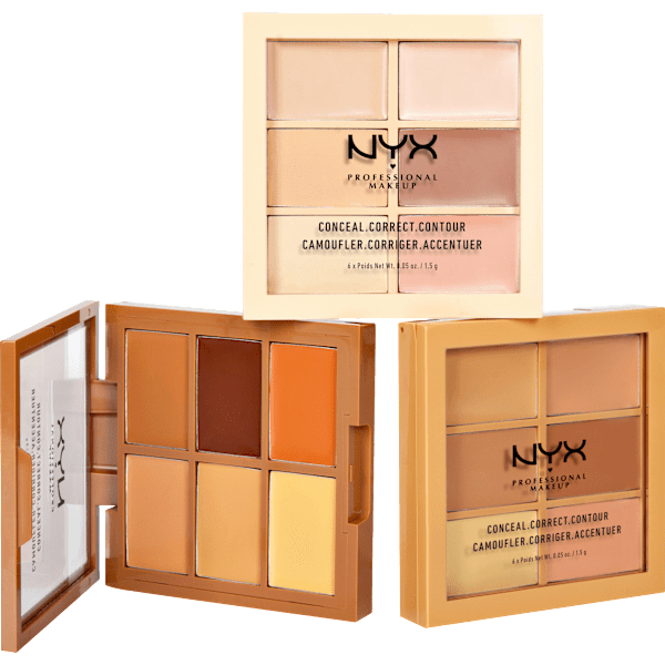 Contouringpalette 3C Color Correcting 04 NYX PROFESSIONAL MAKEUP