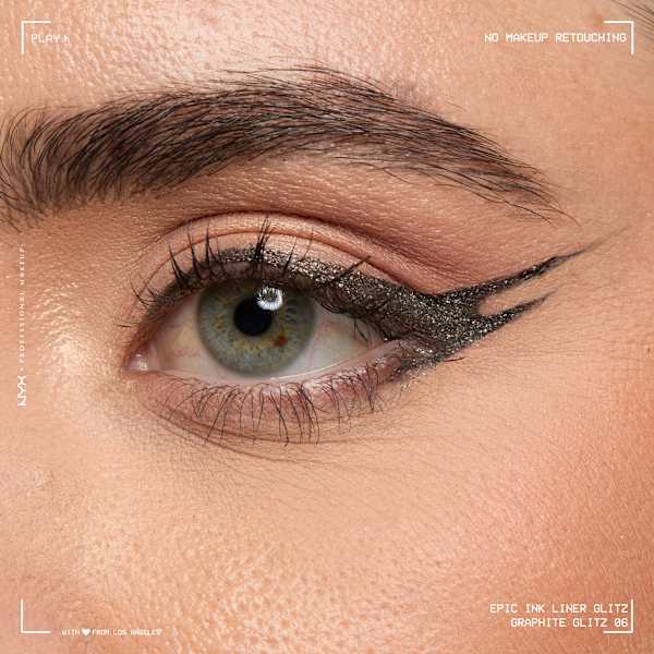 Eyeliner Epic Ink Jeanz Glitz Graphite Glitz 06 NYX PROFESSIONAL MAKEUP