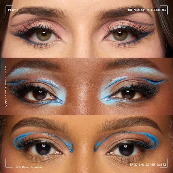 Eyeliner Epic Ink Jeanz Glitz Shimmer Stitch 03 NYX PROFESSIONAL MAKEUP