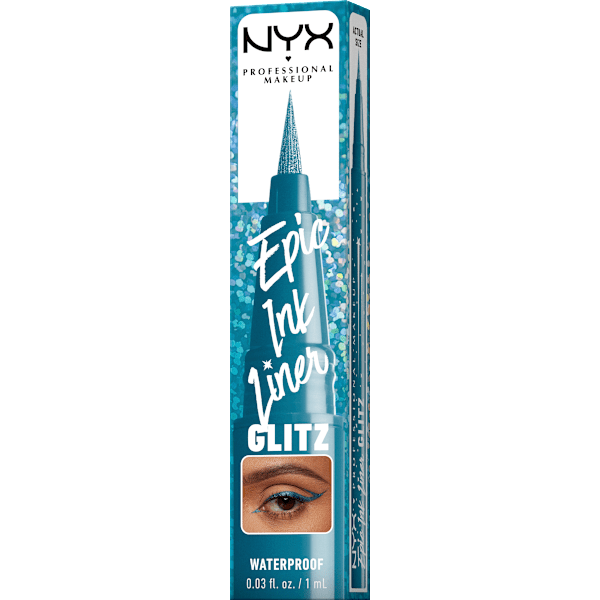 Eyeliner Epic Ink Jeanz Glitz Tapered Twinkle 01 NYX PROFESSIONAL MAKEUP