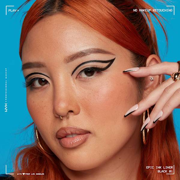 Eyeliner Epic Ink Liner 01 Black NYX PROFESSIONAL MAKEUP