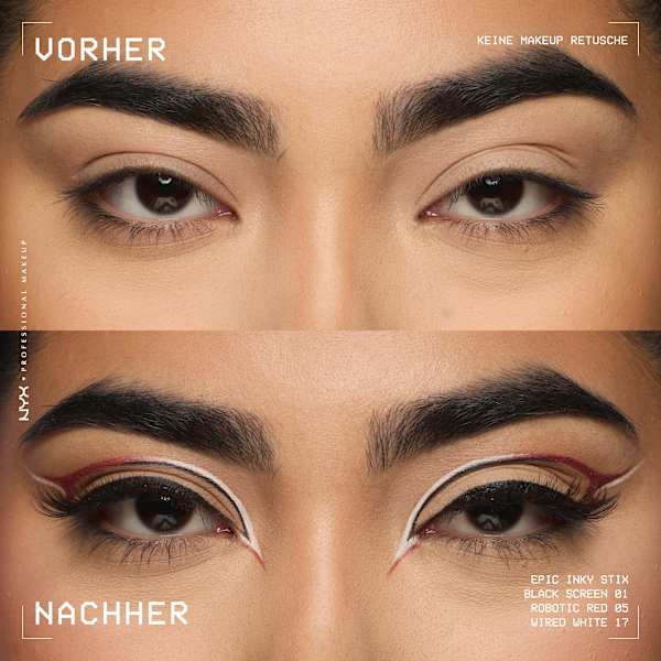 Eyeliner Epic Inky Stix Waterproof 01 Black Screen NYX PROFESSIONAL MAKEUP