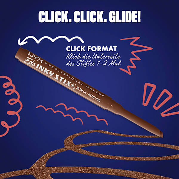 Eyeliner Epic Inky Stix Waterproof 03 Kinetic NYX PROFESSIONAL MAKEUP