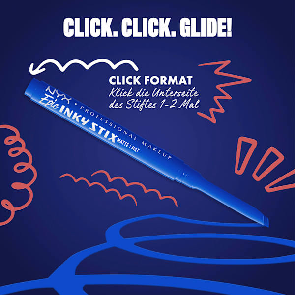 Eyeliner Epic Inky Stix Waterproof 06 Cobalt  NYX PROFESSIONAL MAKEUP
