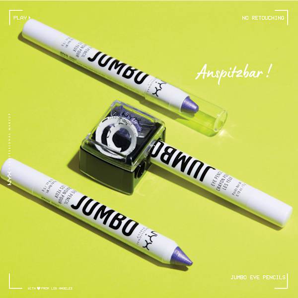 Eyeliner & Lidschatten Jumbo 601A Black Bean NYX PROFESSIONAL MAKEUP