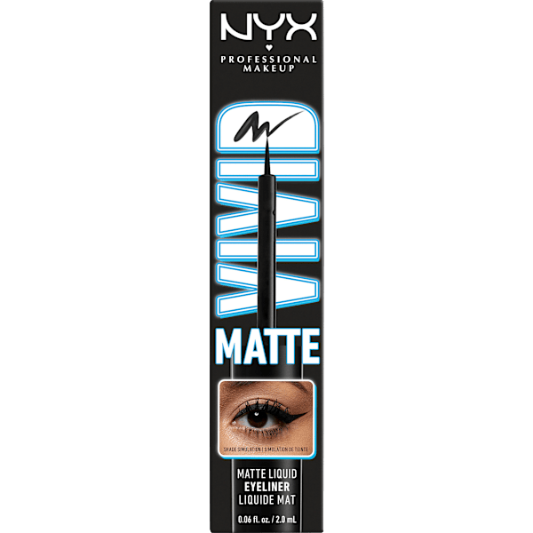 Eyeliner Vivid Matte 01 Black NYX PROFESSIONAL MAKEUP