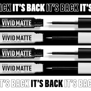Eyeliner Vivid Matte 01 Black NYX PROFESSIONAL MAKEUP