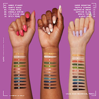 Eyeliner Vivid Rich Mechanical 16 Always Onyx NYX PROFESSIONAL MAKEUP
