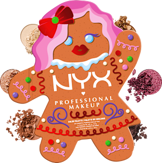 Farbpalette Gingerbaddie NYX PROFESSIONAL MAKEUP