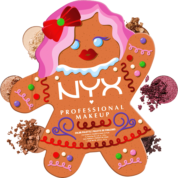 Farbpalette Gingerbaddie NYX PROFESSIONAL MAKEUP