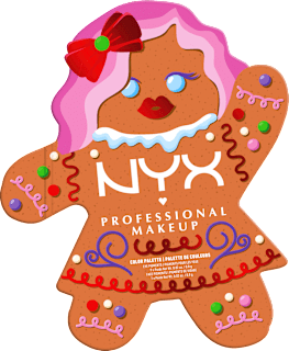 Farbpalette Gingerbaddie NYX PROFESSIONAL MAKEUP