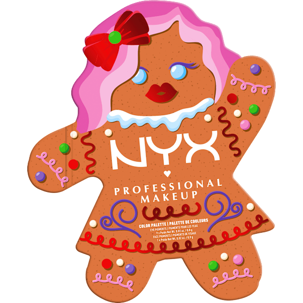 Farbpalette Gingerbaddie NYX PROFESSIONAL MAKEUP