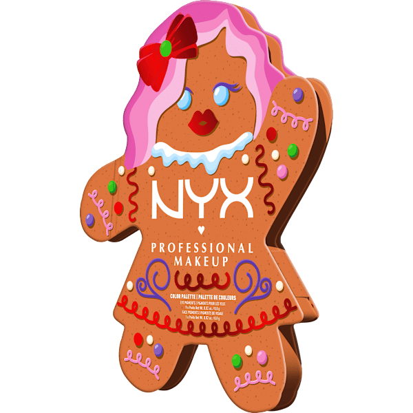 Farbpalette Gingerbaddie NYX PROFESSIONAL MAKEUP