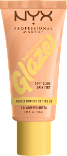 Foundation Buttermelt Glaze mit LSF 30, 01 Whipped Butta NYX PROFESSIONAL MAKEUP