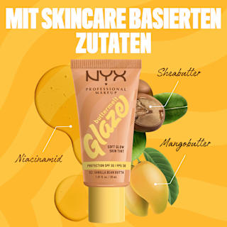 Foundation Buttermelt Glaze mit LSF 30, 02 Vanilla Bean Butta NYX PROFESSIONAL MAKEUP