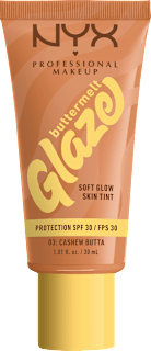 Foundation Buttermelt Glaze mit LSF 30, 03 Cashew Butta NYX PROFESSIONAL MAKEUP