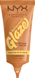 Foundation Buttermelt Glaze mit LSF 30, 04 Almond Butta NYX PROFESSIONAL MAKEUP
