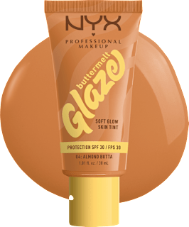 Foundation Buttermelt Glaze mit LSF 30, 04 Almond Butta NYX PROFESSIONAL MAKEUP