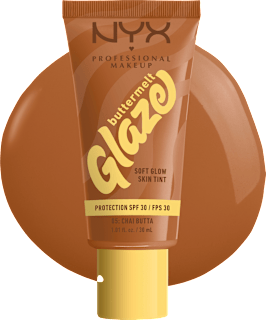 Foundation Buttermelt Glaze mit LSF 30, 05 Chai Butta NYX PROFESSIONAL MAKEUP
