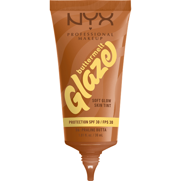 Foundation Buttermelt Glaze mit LSF 30, 06 Praline Butta NYX PROFESSIONAL MAKEUP