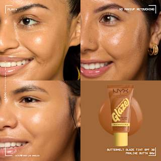 Foundation Buttermelt Glaze mit LSF 30, 06 Praline Butta NYX PROFESSIONAL MAKEUP