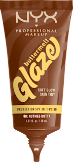 Foundation Buttermelt Glaze mit LSF 30, 08 Nutmeg Butta NYX PROFESSIONAL MAKEUP