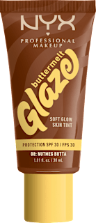 Foundation Buttermelt Glaze mit LSF 30, 08 Nutmeg Butta NYX PROFESSIONAL MAKEUP
