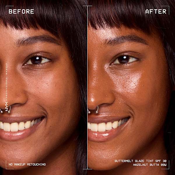Foundation Buttermelt Glaze mit LSF 30, 09 Hazelnut Butta NYX PROFESSIONAL MAKEUP
