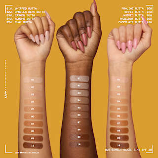 Foundation Buttermelt Glaze mit LSF 30, 10 Chocolate Butta NYX PROFESSIONAL MAKEUP
