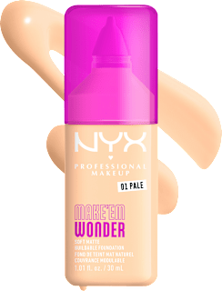 Foundation Make 'EM Wonder 01 Pale NYX PROFESSIONAL MAKEUP