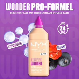 Foundation Make 'EM Wonder 01 Pale NYX PROFESSIONAL MAKEUP