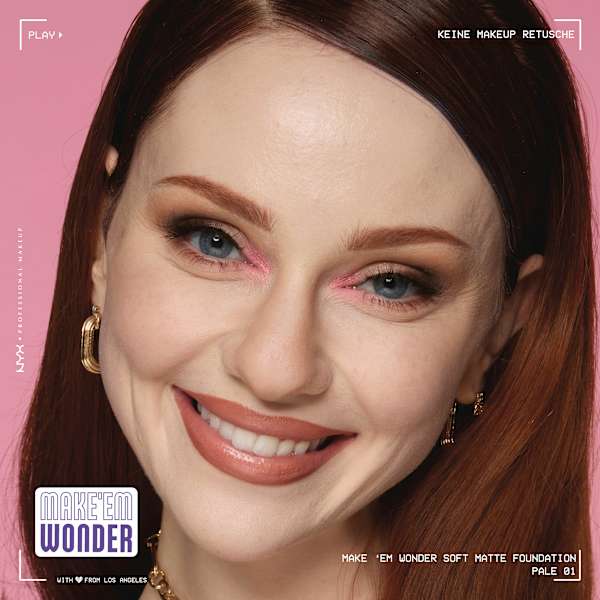 Foundation Make 'EM Wonder 01 Pale NYX PROFESSIONAL MAKEUP