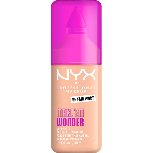 Foundation Make 'EM Wonder 05 Fair Ivory NYX PROFESSIONAL MAKEUP