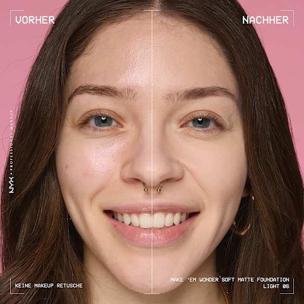 Foundation Make 'EM Wonder 06 Light NYX PROFESSIONAL MAKEUP