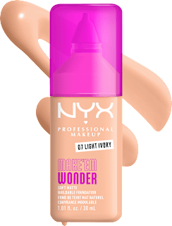 Foundation Make 'EM Wonder 07 Light Ivory NYX PROFESSIONAL MAKEUP